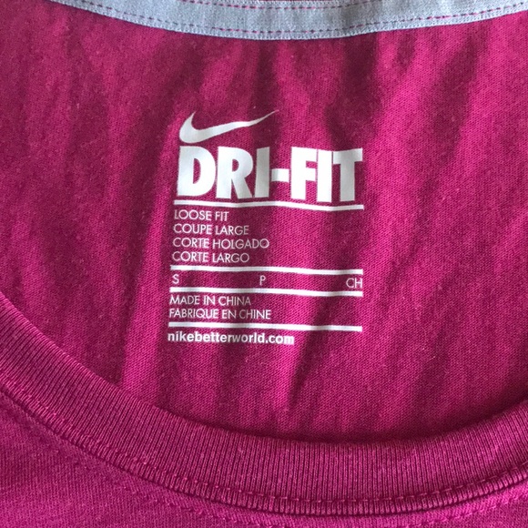 Nike maroon L/s size small - Picture 3 of 3